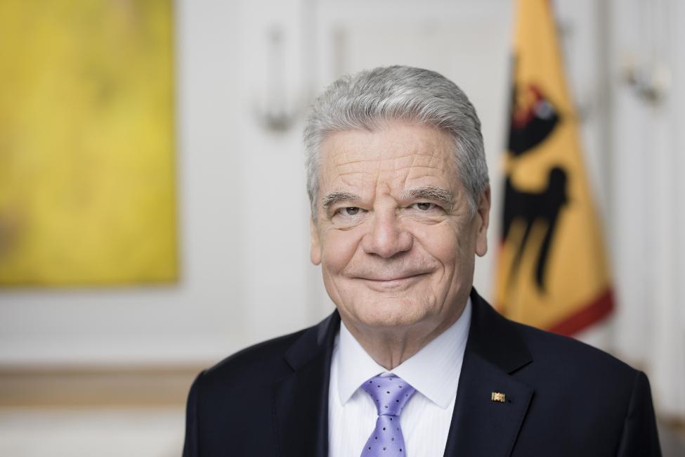 Portrait of Federal President Joachim Gauck