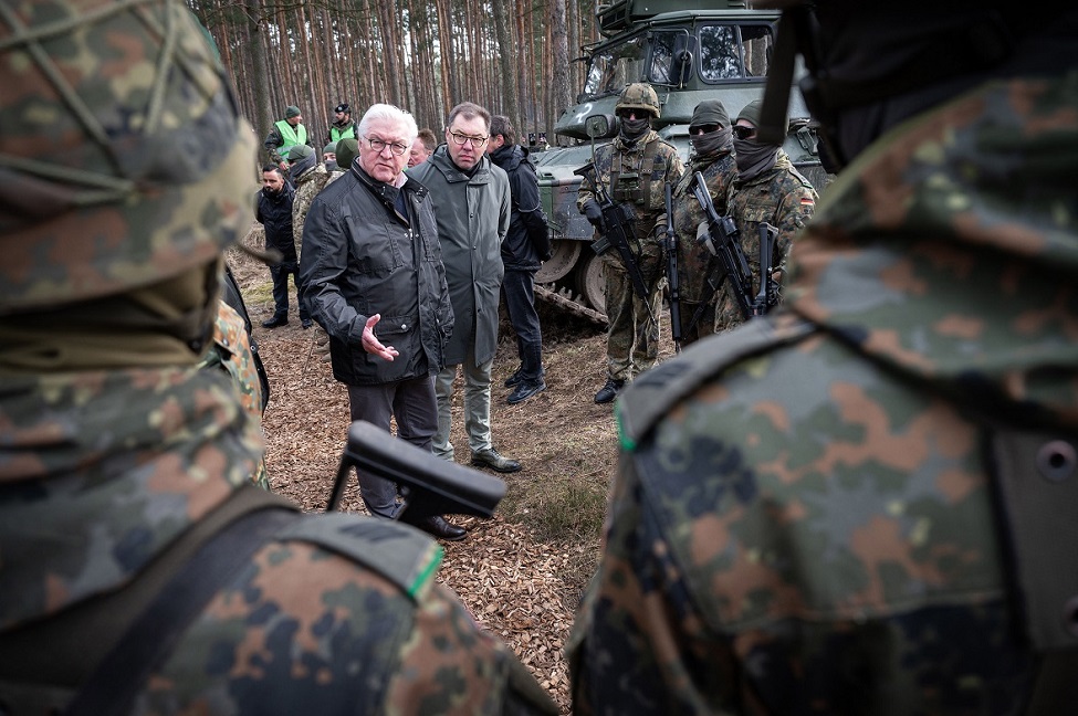 Visit to the training of Ukrainian soldiers